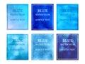 Blue watercolor2 Royalty Free Stock Photo