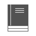 Illustration Books Icon For Personal And Commercial Use.