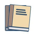 Illustration Books Icon For Personal And Commercial Use.