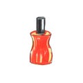 Illustration of a bottle of nail Polish