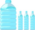 Illustration bottle water