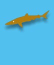 Illustration of a brown Shark