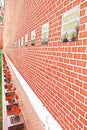 Burials of famous people in the wall of the Moscow Kremlin on red square Royalty Free Stock Photo