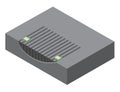 Illustration of cable modem