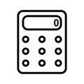 Illustration Calculator Icon For Personal And Commercial Use.