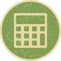 Illustration Calculator Icon For Personal And Commercial Use.