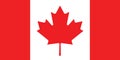 Canada Flag Illustration