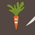 Cartoon carrot