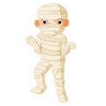 Cartoon Egyptian mummy