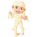 Cartoon Egyptian mummy