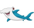 Cartoon hammerhead shark