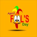 Illustration Of Celebrating April Fools Day Royalty Free Stock Photo