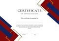 Illustration of certificate of appreciation, this certificate is awarded to text on white template Royalty Free Stock Photo