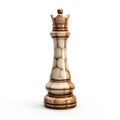 Chess king isolated on a white background