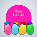 Illustration of Christians festival Easter background