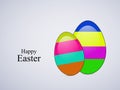 Illustration of Christians festival Easter background