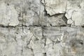 A closeup of the concrete wall texture, showcasing its rough and worn surface with visible veining patterns and subtle grey t Royalty Free Stock Photo