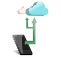 Illustration of cloud technology