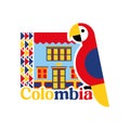 illustration of colombia