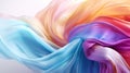 colored energies, multicolored silk, background