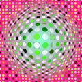 colorful digital artwork dots Royalty Free Stock Photo