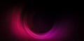 Illustration of a colorful hurricane. Pink red dark circle. Grainy background for website banner. Desktop design