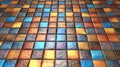 Colorful mosaic tiles background Royalty Free Stock Photo