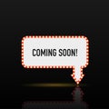 Coming Soon Sign Illustration Royalty Free Stock Photo