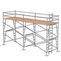 Illustration of construction scaffolding