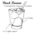 BLACK RUSSIAN Contemporary Classics Cocktai 1