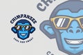 Blue Cool monkey