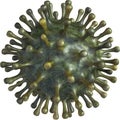 Coronavirus, COVID-19, Virus, Bug, Isolated, Pandemic
