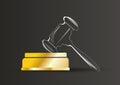 Court hammer and block award