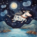 And The Cow Jumped Over The Moon