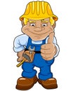 Illustration of a craftsman