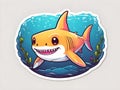 Cute adorable shark Royalty Free Stock Photo