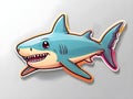 Cute adorable shark Royalty Free Stock Photo