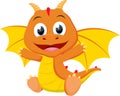 Cute Flying Dragon cartoon