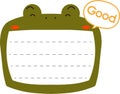 Cute Toad noteboard