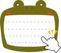 Cute Toad noteboard