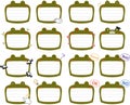 Cute Toad noteboard set