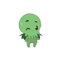 Cute Cthulhu winking