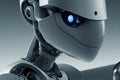 Illustration of a cyborg, artificial intelligence robot, future technology, humanoid machine