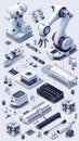 illustration 3D Model AIgenerated virtual product demonstrations and interactive catalogs