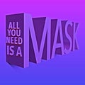 Illustration, 3D Text, Social Commentary for Mask Usage