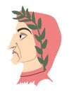 Illustration of Dante Alighieri