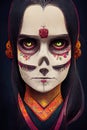 Day of the Dead, Dia de Muertos, Halloween Portrait