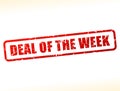 Deal of the week text buffered