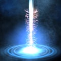 explosion burst detonation abstract energy vortex effect