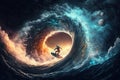 Surfing in the space